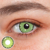 Cosplay Lucifer's Eye's Eye Light Green Contact Lenses